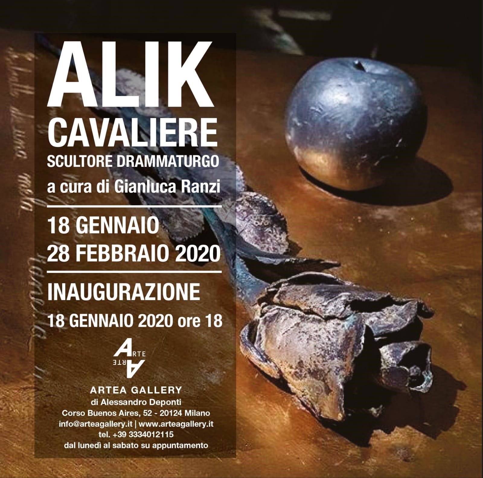 Alik Cavaliere - Scultore drammaturgo